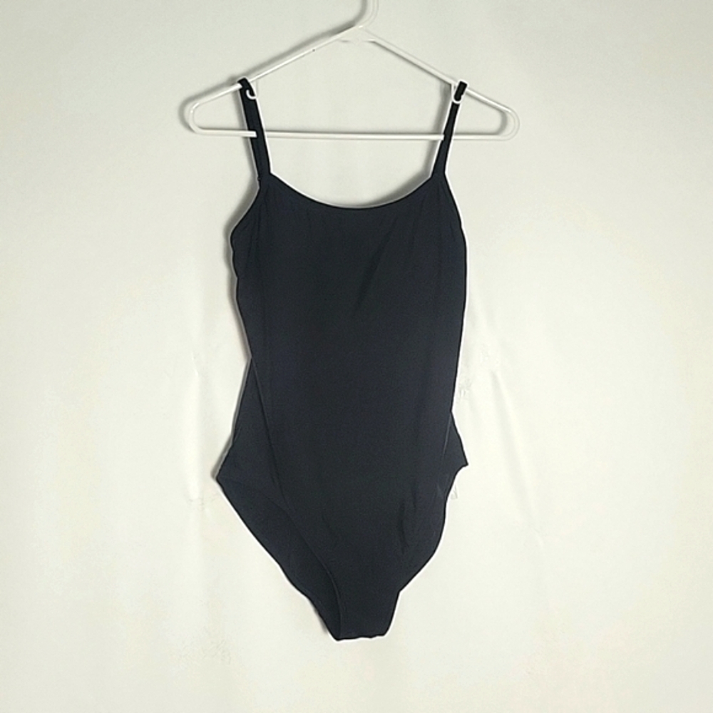 Catalina Swim Suit Black Sz M (8-10) One Piece